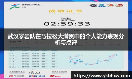 武汉攀岩队在马拉松大满贯中的个人能力表现分析与点评